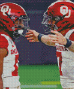 Oklahoma Football Players Diamond Painting