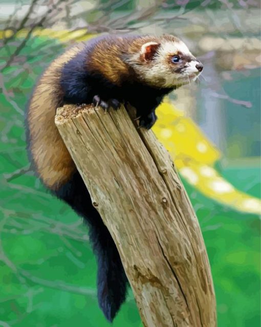 Polecat Diamond Painting