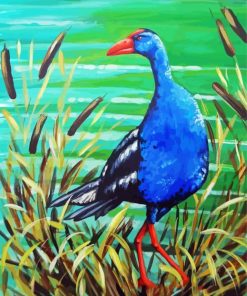 Pukeko Bird Diamond Paintings