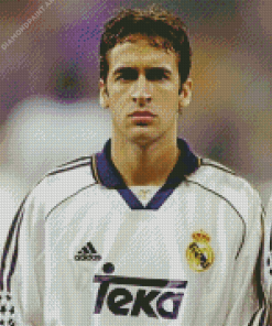 Real Madrid Raul Gonzalez Diamond Painting