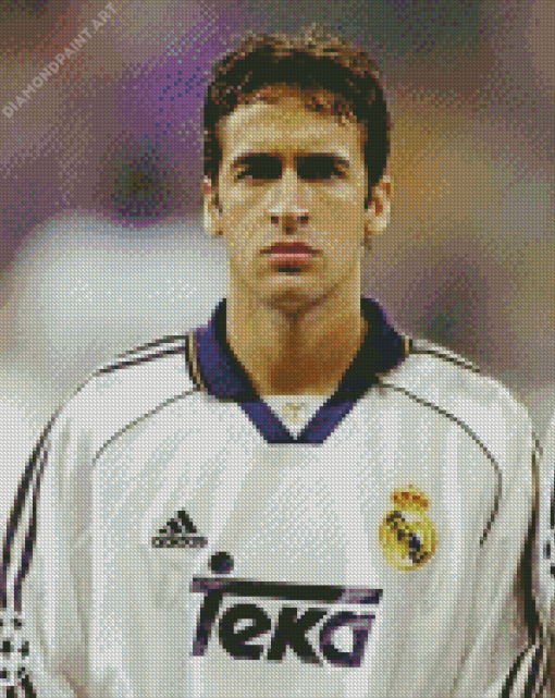 Real Madrid Raul Gonzalez Diamond Painting