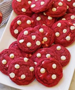 Red Velvet Cookie Diamond Painting