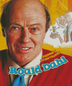 Roald Dahl Poster Diamond Paintings