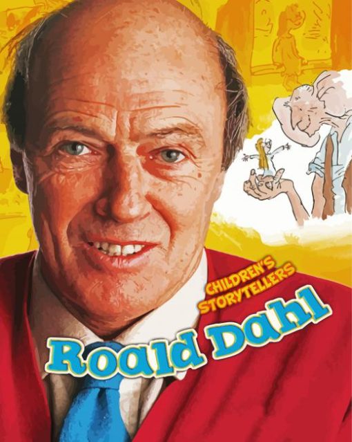 Roald Dahl Poster Diamond Paintings