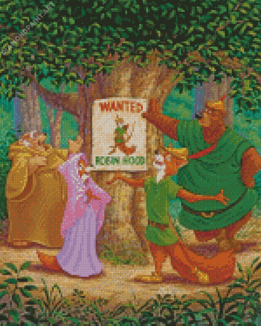 Robin Hood Diamond Painting