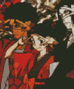 Samurai Champloo Manga Anime Diamond Paintings