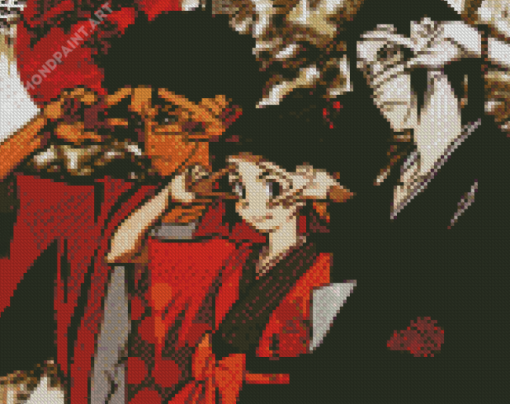 Samurai Champloo Manga Anime Diamond Paintings