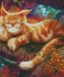 Scary Smile Cat Diamond Painting