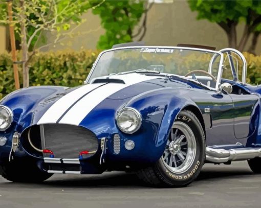 Shelby Cobra Car Diamond Paintings