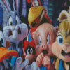 Space Jam Animation Characters Diamond Painting