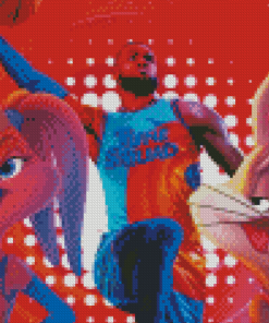 Space Jam Animation Diamond Painting