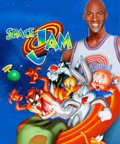 Space Jam Poster Diamond Painting