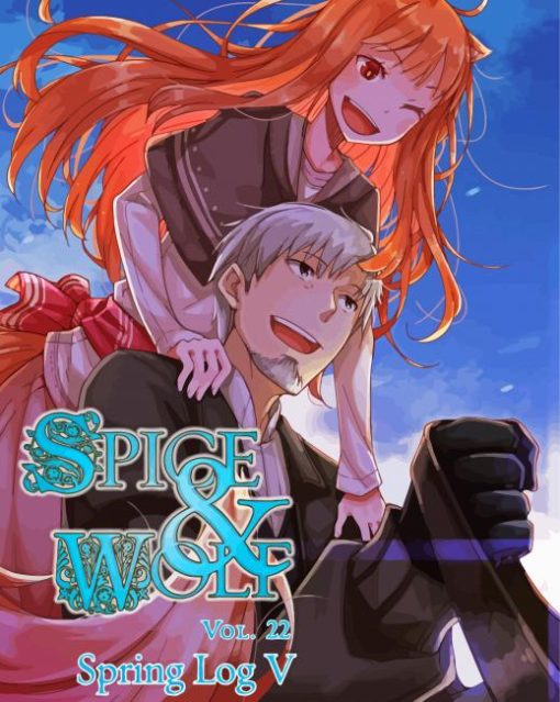 Spice And Wolf Poster Diamond Painting