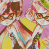 Squid Sisters Art Diamond Painting