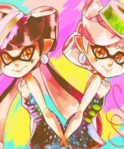 Squid Sisters Art Diamond Painting