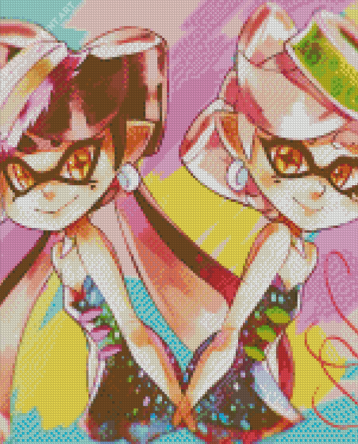 Squid Sisters Art Diamond Painting