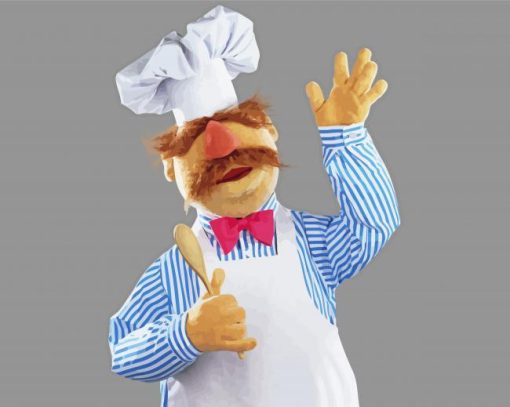 Swedish Chef Diamond Painting