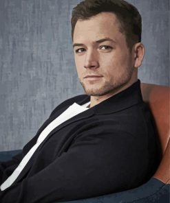 The Actor Taron Egerton Diamond Painting