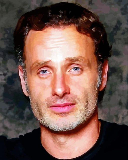 The Actor Andrew Lincoln Diamond Paintings