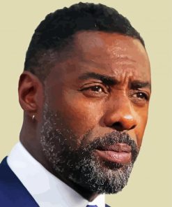 The Actor Idris Elba Diamond Painting