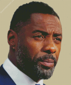 The Actor Idris Elba Diamond Painting