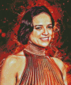 The Actress Michelle Rodriguez Diamond Painting