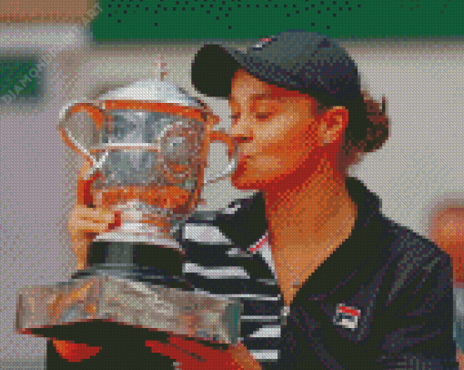 The Champion Ashleigh Barty Diamond Paintings