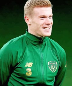 The Footballer James McClean Diamond Painting