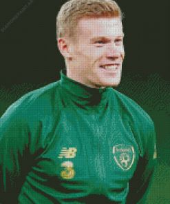 The Footballer James McClean Diamond Painting