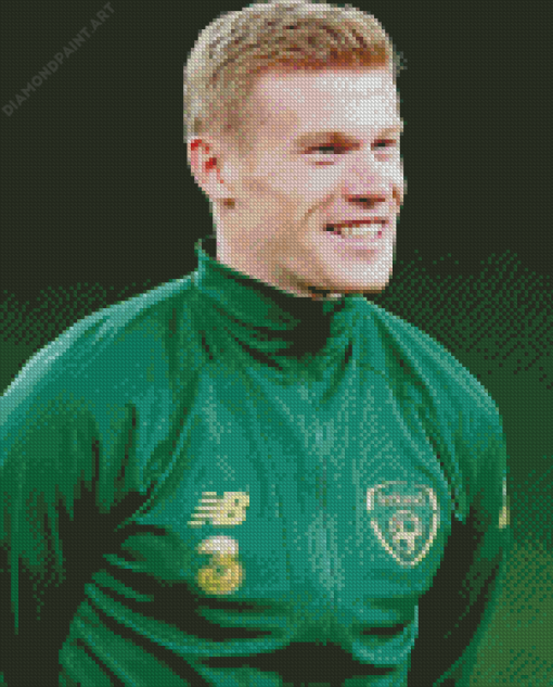 The Footballer James McClean Diamond Painting