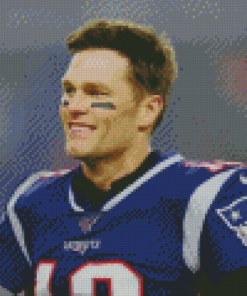 Tom Brady Diamond Painting