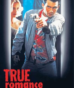 True Romance Movie Poster Diamond Painting