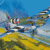 War De Havilland Mosquito Diamond Painting