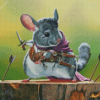 Warrior Chinchilla Diamond Painting