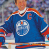 Wayne Gretzky Oilers Ice Hockey Diamond Painting