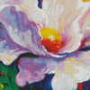 White Flower Simon Bull Diamond Painting