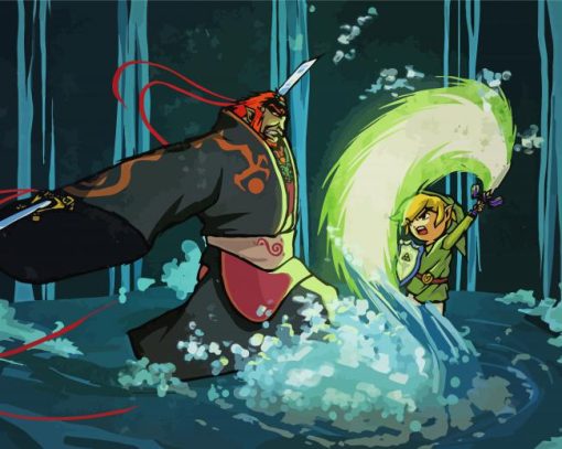 Windwaker Illustration Diamond Painting