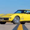 Yellow 69 Corvette Diamond Painting