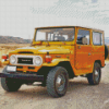 Yellow Toyota Landcruiser Diamond Painting