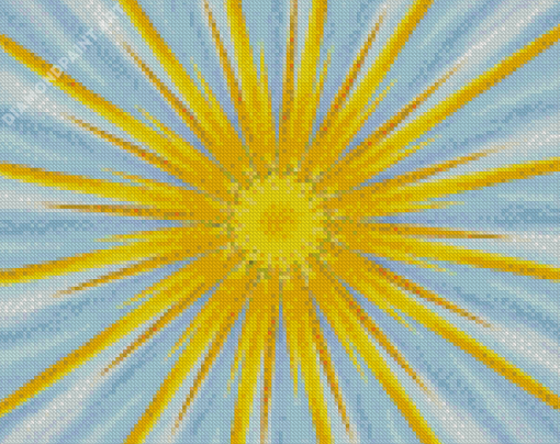 Abstract Sun Diamond Painting