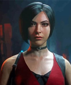 Ada Wong Game Character Diamond Painting