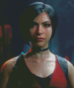 Ada Wong Game Character Diamond Painting