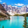 Aesthetic Mount Moraine Lake Art Diamond Painting