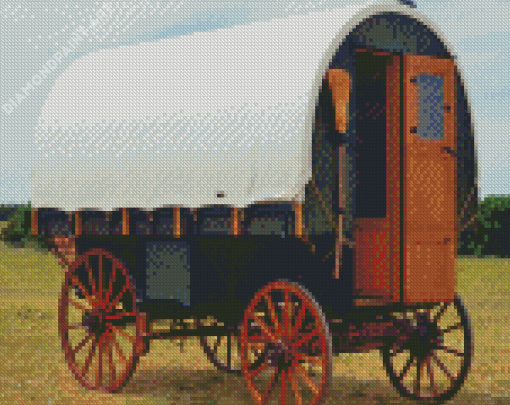 Aesthetic Wagon Diamond Painting