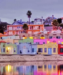 Aesthetic Capitola Illustration Diamond Painting