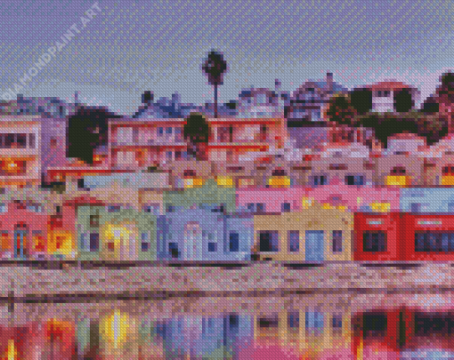 Aesthetic Capitola Illustration Diamond Painting