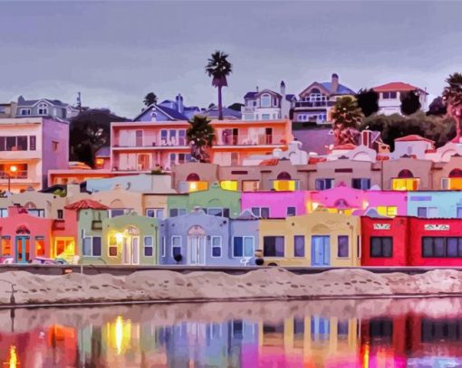 Aesthetic Capitola Illustration Diamond Painting