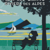 Aix Les Bains Poster Diamond Painting