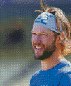 American Baseballer Clayton Kershaw Diamond Painting