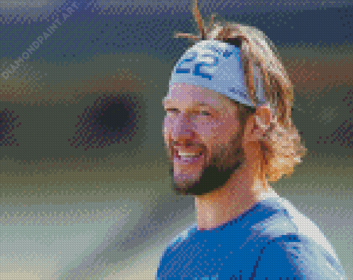 American Baseballer Clayton Kershaw Diamond Painting